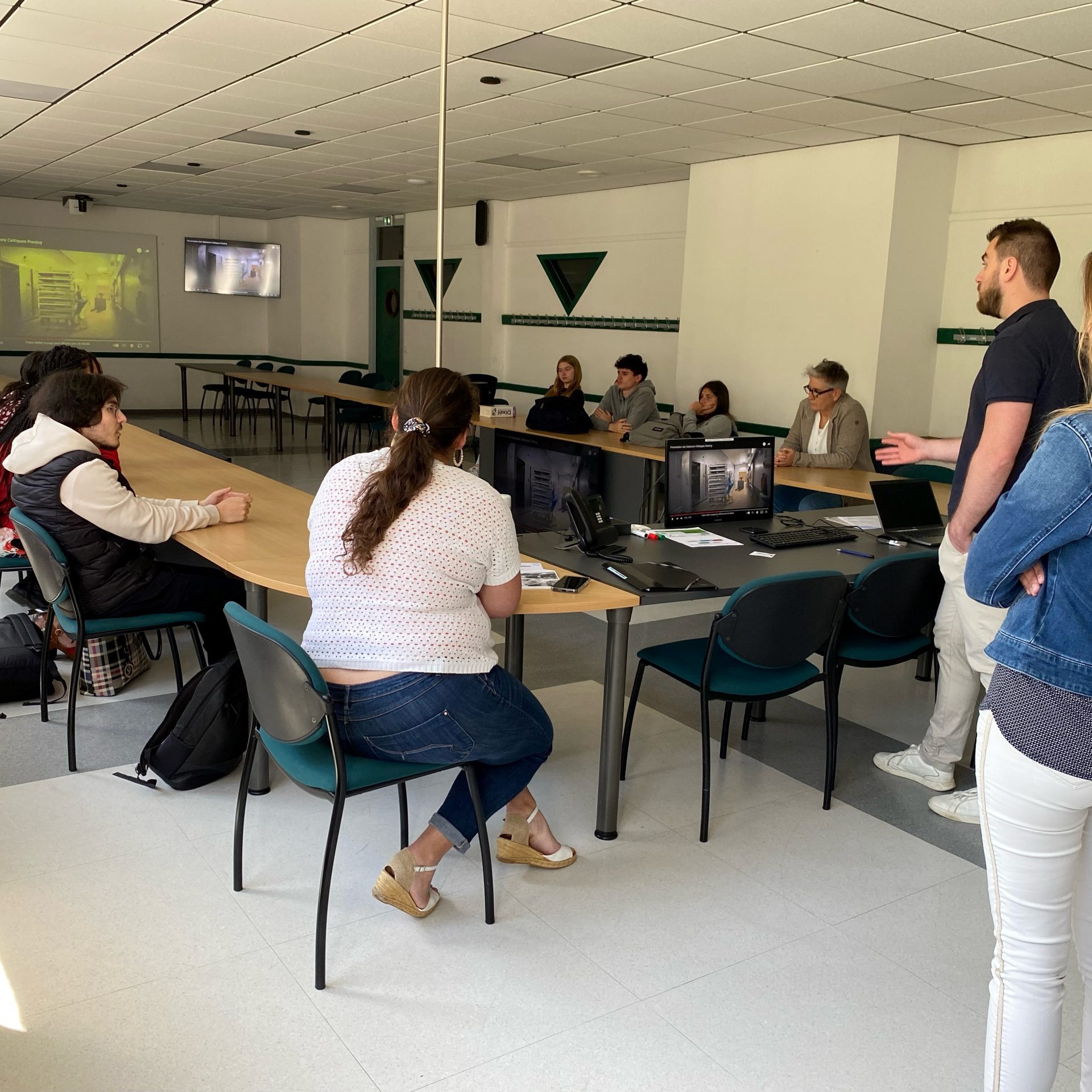 Visite lycee Le gros Chene