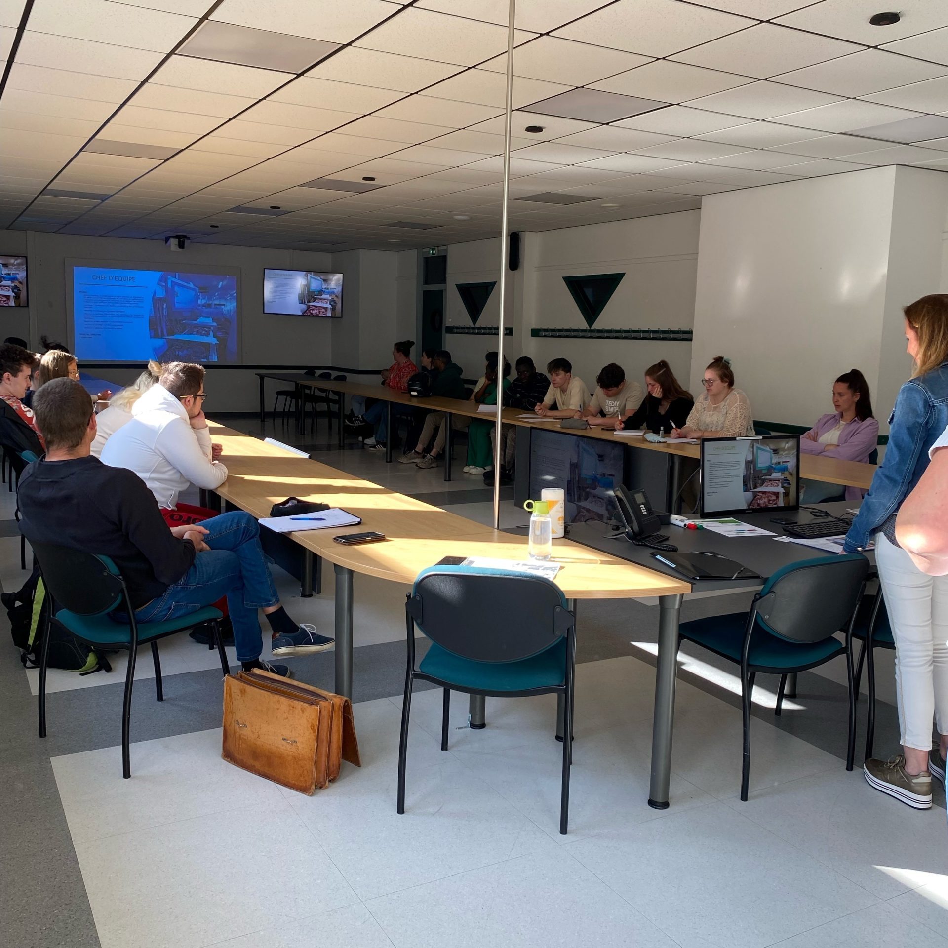 Visite lycee Le gros Chene